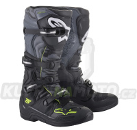 boty TECH 5, ALPINESTARS (černá/šedá/žlutá fluo) 2024