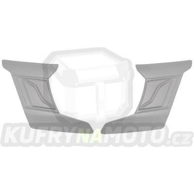 čelní kryty vrchní ventilace pro přilby Cyklon, CASSIDA - ČR (bílá perleť, pár)