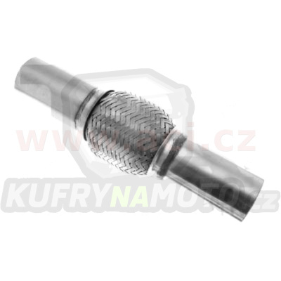 pružný člen výfuku PREMIUM, vnitř. průměr 51 mm / délka pr. členu 100 mm / celková délka 280 mm