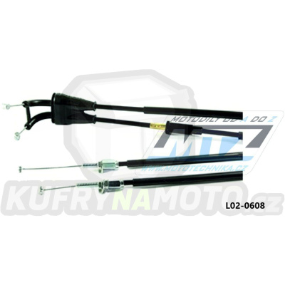 Lanko plynu Honda CRF450R / 17-20 + CRF250R / 18-21