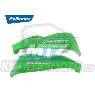 Bástry (kryty páček) Polisport EVOLUTION INTEGRAL včetně montážního kitu - zelené
