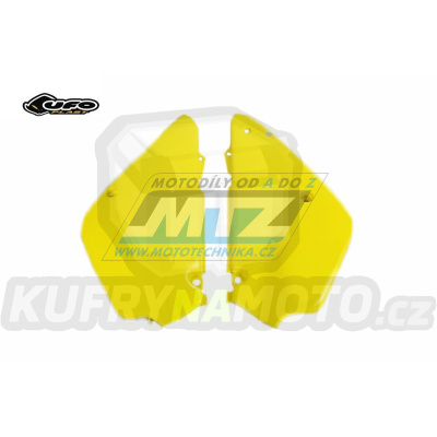 Bočnice Suzuki RM85 / 00-25 - barva žlutá (žlutá Suzuki 2000-2020)