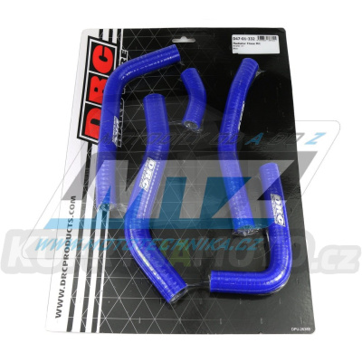 Hadice chladiče DRC RADIATOR HOSE KIT - DRC D47-01-332 - Kawasaki KXF250 / 21-24 - modré (sada 5ks)
