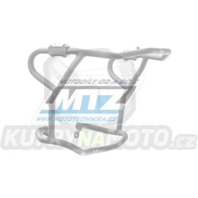 Padací rám Dual Sport Crash Bar - BMW G310GS / 16-23 - barva stříbrná Ice Polished