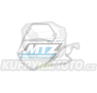 Padací rám Dual Sport Crash Bar - KLE 650 Versys / 15-24 - barva stříbrná Ice Polished