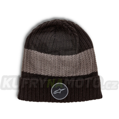 čepice WARD BEANIE, ALPINESTARS (černá/šedá)