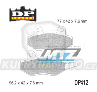 Destičky brzdové DP412-SDP DP Brakes - směs SDP PRO-MX