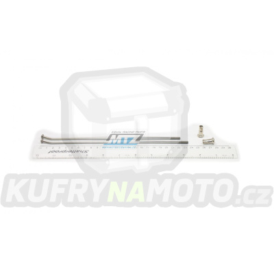 Drát/Špice nerezové do kola + Niple 21&quot; - KTM 640 LC4 Adventure / 04-07 + 950 Adventure + 990 Adventure R + 1190 Adventure
