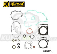 Těsnění kompletní motor (včetně gufer motoru) KTM 350SXF /11-12 + 350EXCF / 12-15