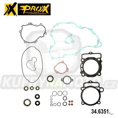 Těsnění kompletní motor (včetně gufer motoru) KTM 350SXF /11-12 + 350EXCF / 12-15