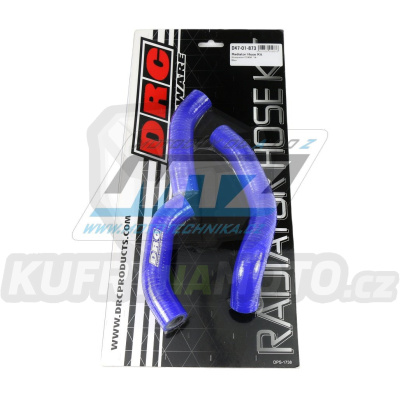 Hadice chladiče DRC RADIATOR HOSE KIT - DRC D47-01-873 - Husqvarna FC450 / 16-18 - modré (sada 3ks)