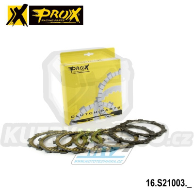 Lamely spojkové třecí (s obložením) Prox 16.S21003 - Yamaha YZ80 / 95-01 + YZ85 / 02-25