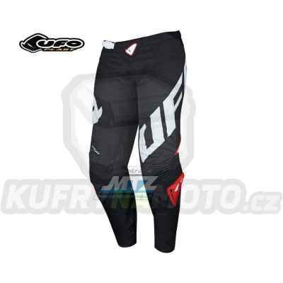 Kalhoty motokros UFO Slim Egon - černé - velikost 34/52