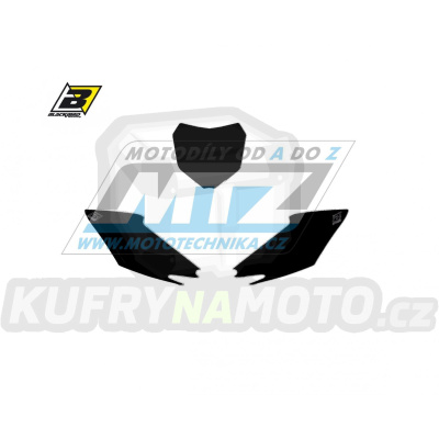 Polepy číslových tabulek (vystřižené) - Honda CRF250 / 14-17 + CRF450 / 13-16 - barva černá