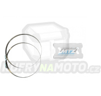 Kryt výfuku Gas-Gas ES700 / 22-23 + Husqvarna 701 Enduro / 22-23 + KTM 690 Enduro R / 19-24 - barva stříbrná (Ice polished)