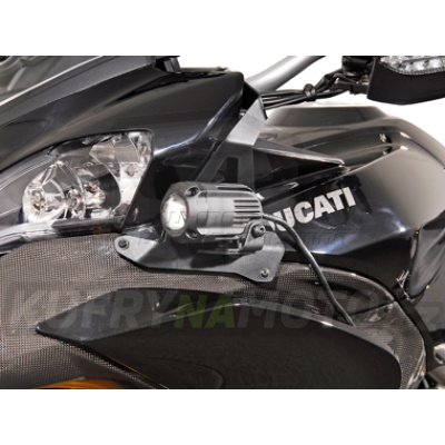 Držáky světel Hawk černá SW Motech Ducati Multistrada 1200 S 2010 - 2012 A2 NSW.22.004.10001/B-BC.18350