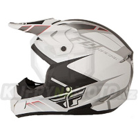 Přilba Fly Kinetic Impulse bílá/černá vel XL M140-155-XL Výprodej
