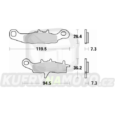 BRAKING desky 812CM44