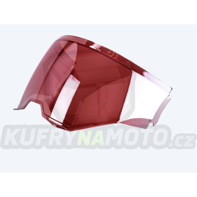 Plexi SCORPION EXO-TECH/CARBON zrcadlové červené KDF18-1