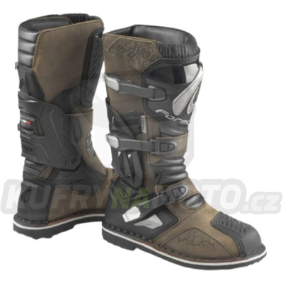 Moto boty FORMA TERRA EVO DRY hnědé