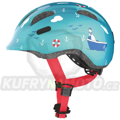 cyklo přilba SMILEY 2.0 turquoise, ABUS, dětská (modrá)