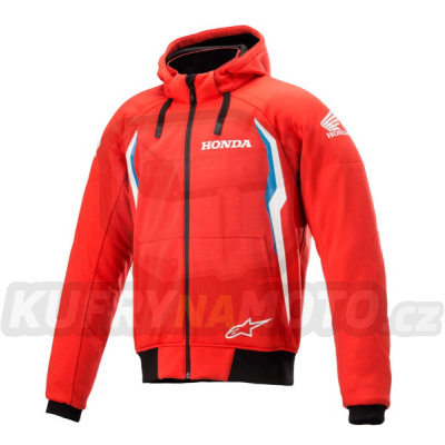 bunda CHROME SPORT HONDA kolekce, ALPINESTARS (červená/modrá/černá) 2024