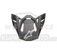 kšilt pro přilby SUPERTECH S-M10 a S-M8 SOLID, ALPINESTARS (černý matný)