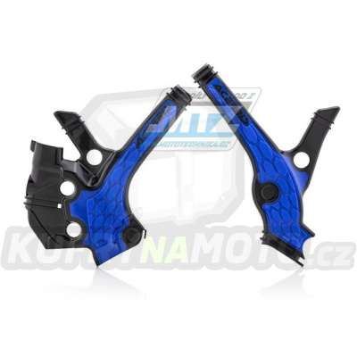 Kryty rámu Yamaha YZ65 / 18-25 - barva černo-modrá
