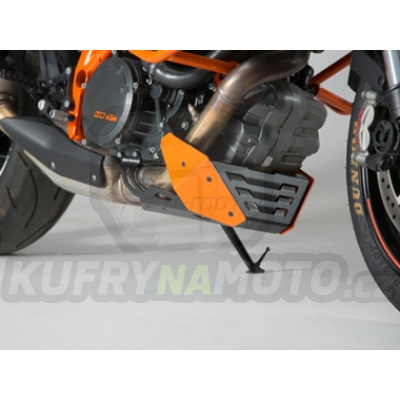 Hliníkový kryt motoru černá oranžová SW Motech KTM 1290 Super Duke R 2014 -  KTM Super Duke MSS.04.532.10001-BC.17926