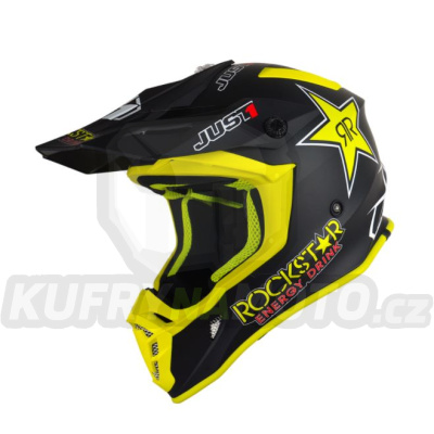 Moto přilba JUST1 J38 ROCKSTAR ENERGY DRINK