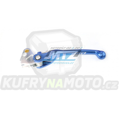 Páčka spojky FLEX (výklopná) - Yamaha WRF250+WRF450 / 03-22 +YZF250X / 15-19 +YZF450X / 16-18 + Kawasaki KLX140 / 08-11 +KLX450R / 08-20 - modrá barva