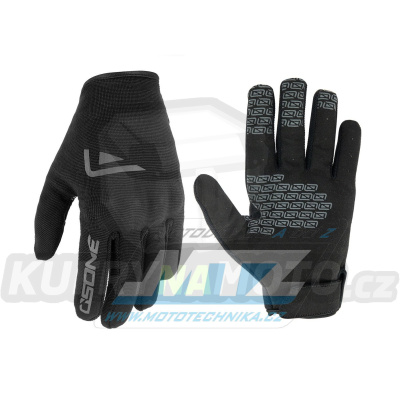 Rukavice motocyklové S-Line Osone Black - černé - velikost M