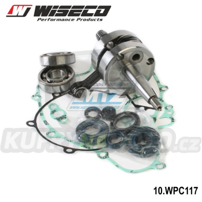 Kliková hřídel Wiseco - Kawasaki KX65 / 00-05 + Suzuki RM65 / 03 (sada včetně ložisek, těsnění a gufer)