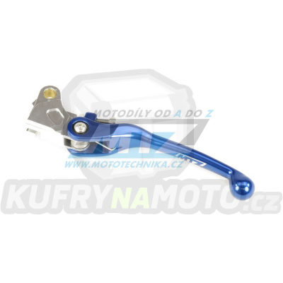 Páčka spojky FLEX (výklopná) - Yamaha YZF250+YZF450 / 09-25 + YZ65+YZ85+YZ125+YZ250 / 15-25 + WRF250+WRF450+YZF250X+YZF450X - modrá