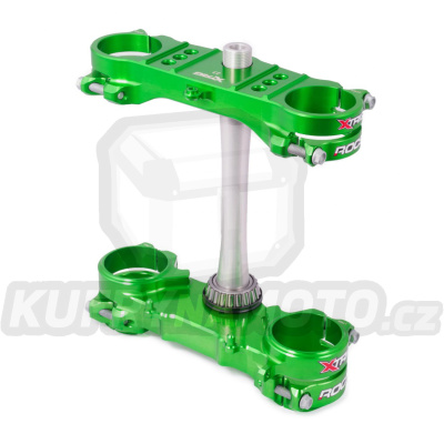 Brýle (Triple-Clamps) kompletní Xtrig ROCS TECH - Kawasaki KXF250+KX250 / 06-20 + KXF450 / 07-18 + KX125+KX250 (offset 23)