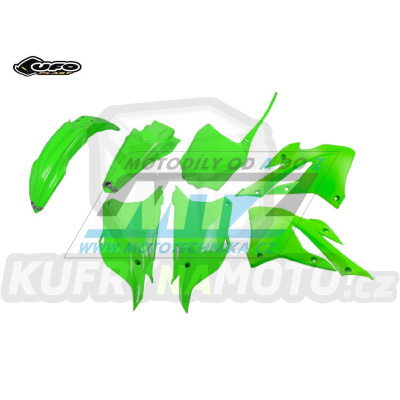 Sada plastů Kawasaki KX85 / 22-25 - barva zelená