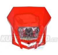 Maska přední se světlem Headlamp - červená