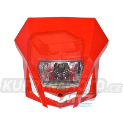 Maska přední se světlem Headlamp - červená
