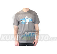 Tričko MTZ s potiskem (barva šedá Charcoal Solid) - velikost XL
