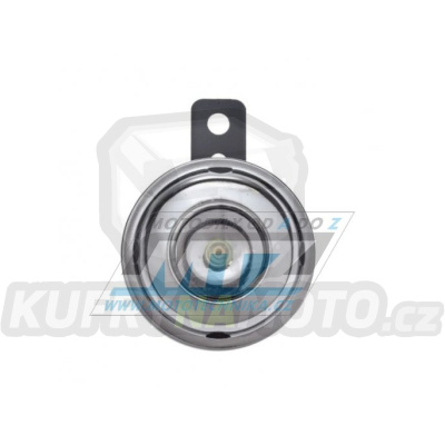 Houkačka/Klakson 12V - průměr 70mm - stříbrná
