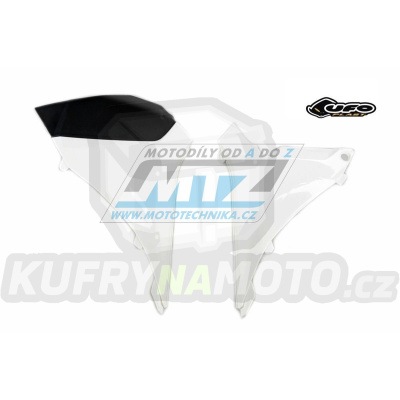 Kryty air-boxu KTM 125SX+150SX+250SX / 12 + 250SXF+350SXF+450SXF / 11-12 - barva černo-bílá