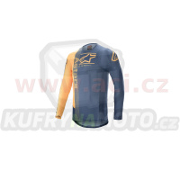 dres SUPERTECH FOSTER, ALPINESTARS (modrá/oranžová)