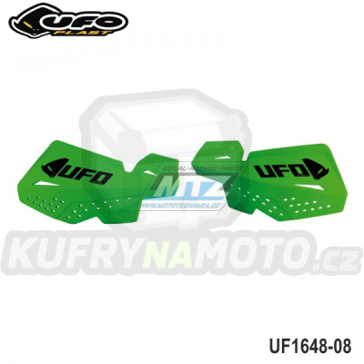 Kryty páček Ufo Viper včetně montážního ALU kitu - zelené