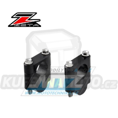 Sada vyvýšení řidítek (průměr 28,6mm) - zvýšení o 30mm - ZETA ZE53-02301 - barva černá