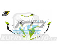 Polepy číslových tabulek (vystřižené) - Kawasaki KXF250 / 21-23 + KXF450 / 19-23 - typ polepů Dream4