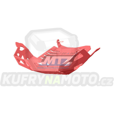 Kryt pod motor hliníkový Dual Sport -  Yamaha XTZ1200 Super Tenere / 10-14 - barva červená