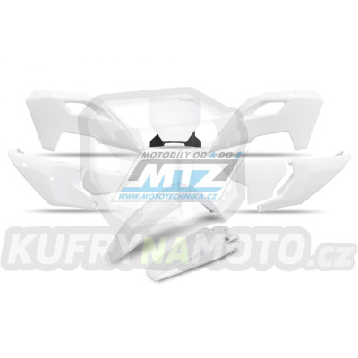 Sada plastů Husqvarna TC125+TC250 + FC250+FC350+FC450 / 23-24 + FX350+FX450+TX300 / 23-24 - barva bílá (barva OEM 20-24)