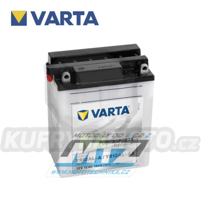 Baterie (akumulátor motocyklový) Varta Powersports Freshpack YB12AL-A (12V-12Ah)