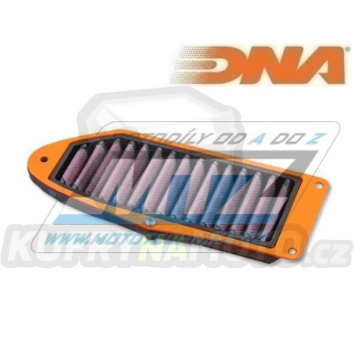 Filtr vzduchový DNA - Kymco Agiliy 125 R16 / 08-09 + Agility City 125 / 09-12 + People 125 / 99 +People S 125 / 05-06 +Super 8 125 / 08-09 +Agility 150 R16 / 08-16 +Agility City 150 / 09-13 +Agility 150 16+ / 16-19 +People 150 / 99-08 +Agility 200i R