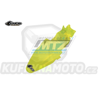Blatník zadní Kawasaki KLX110 / 10-25 - barva FLUO žlutá (neon žlutá)